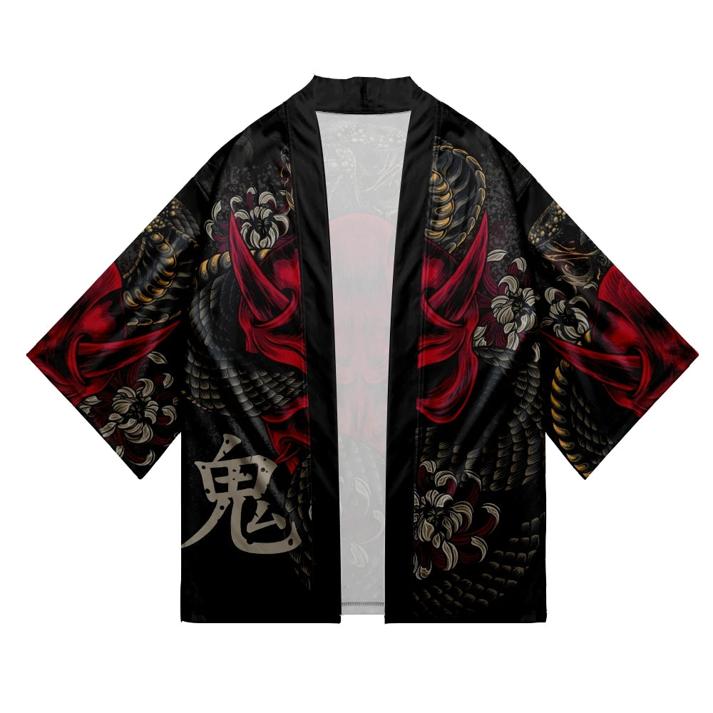 Snake Demon Yukata Top