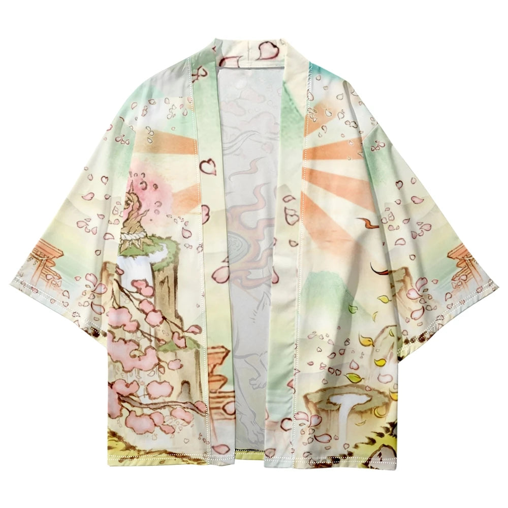 Fox Yukata Top