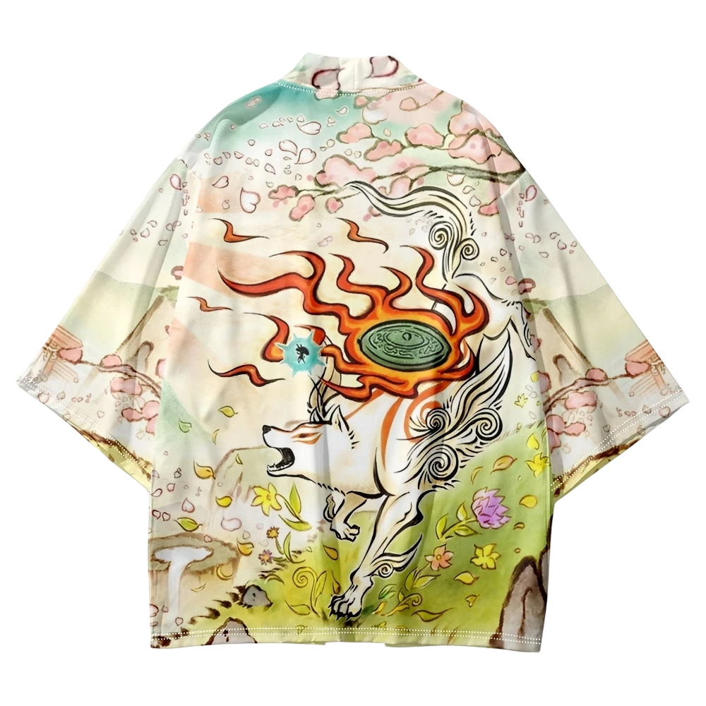 Fox Yukata Top