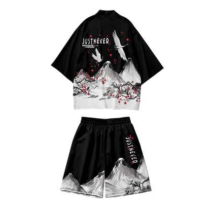 Black Just Never Yukata Set