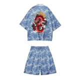 Blue Dragon Yukata Set