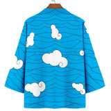 Clouds Yukata Top