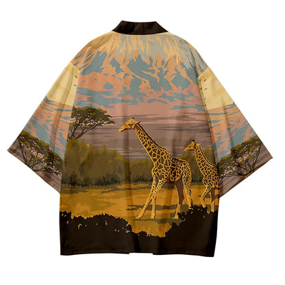 Safari Yukata Top