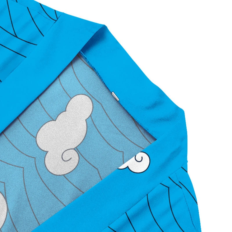 Clouds Yukata Top