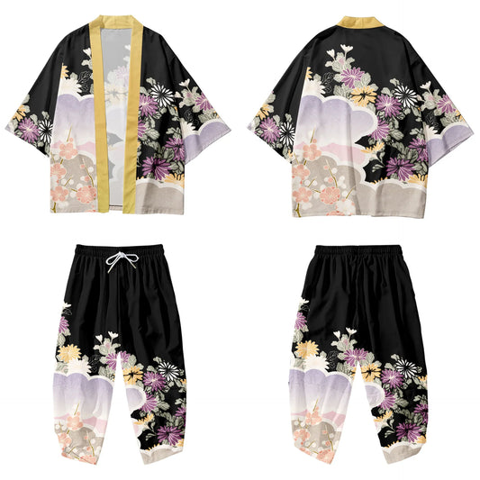 Flower Yukata Set