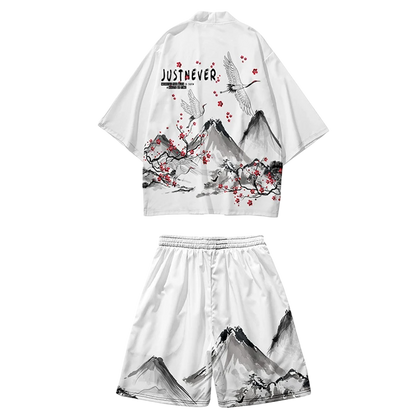 White Just Never Yukata Set