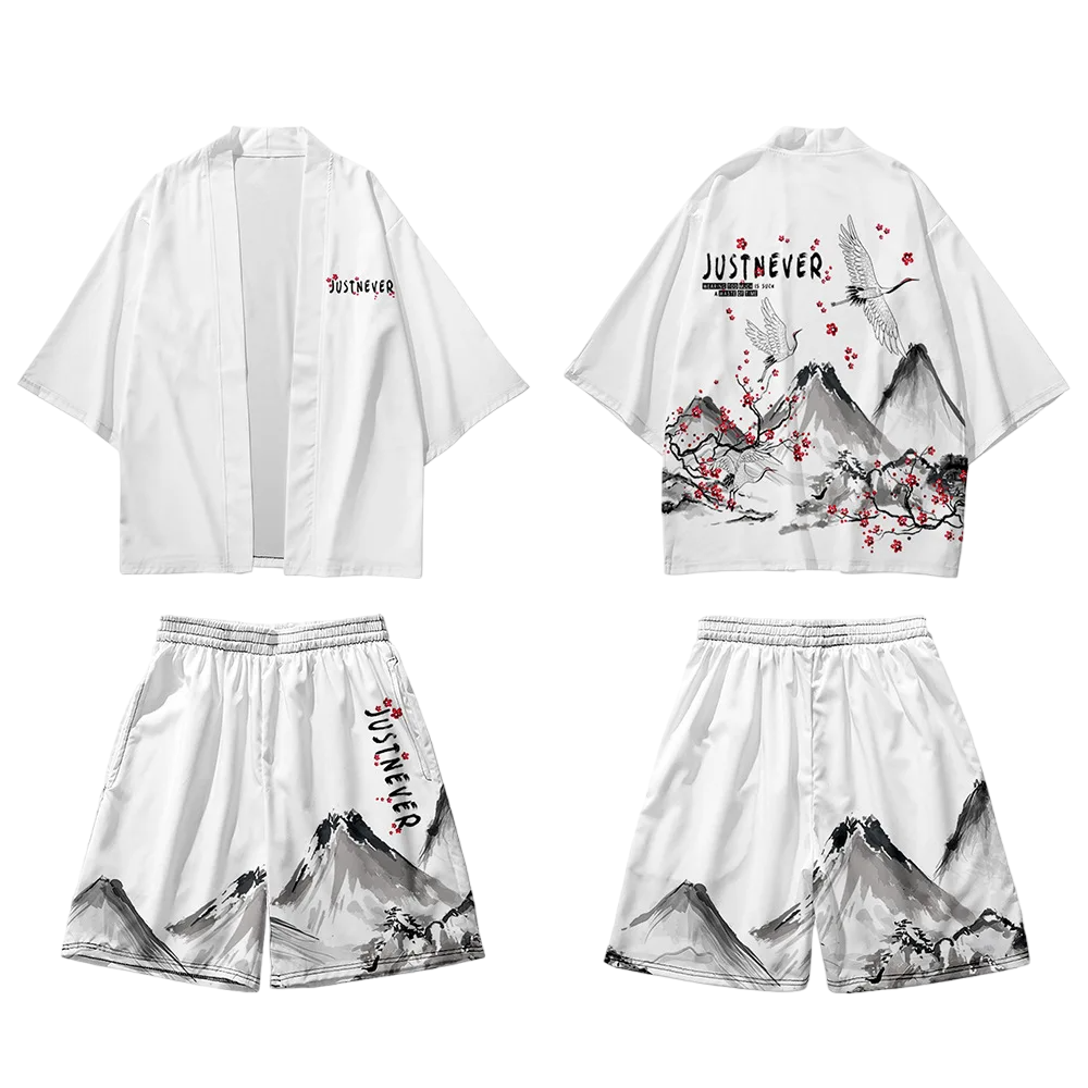 White Just Never Yukata Set