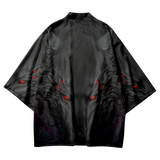 Black Wolf Yukata Top