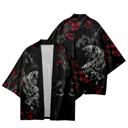 Tiger Yukata Top