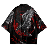 Crow Yukata Top