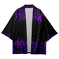 Purple Flame Yukata Top