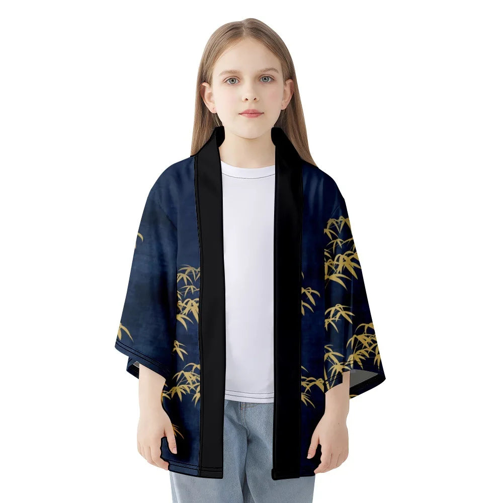 Palm Tree Yukata Top