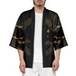 Black Waves Yukata Top