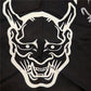 Black Hannya Yukata Top