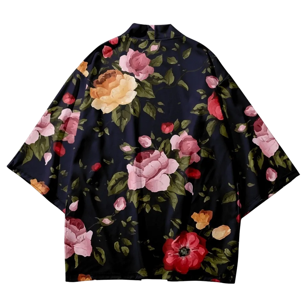 Flowers Yukata Top