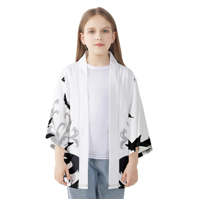 White Crow Yukata Top