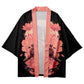 Pink Cat Samurai Yukata Top