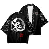 Hannya Black Yukata Top