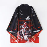 Red Carp Yukata Top