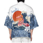 Wave Fish Yukata Top