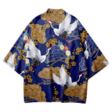 Crane Yukata Top