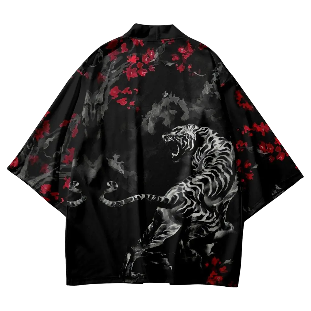 Tiger Yukata Top