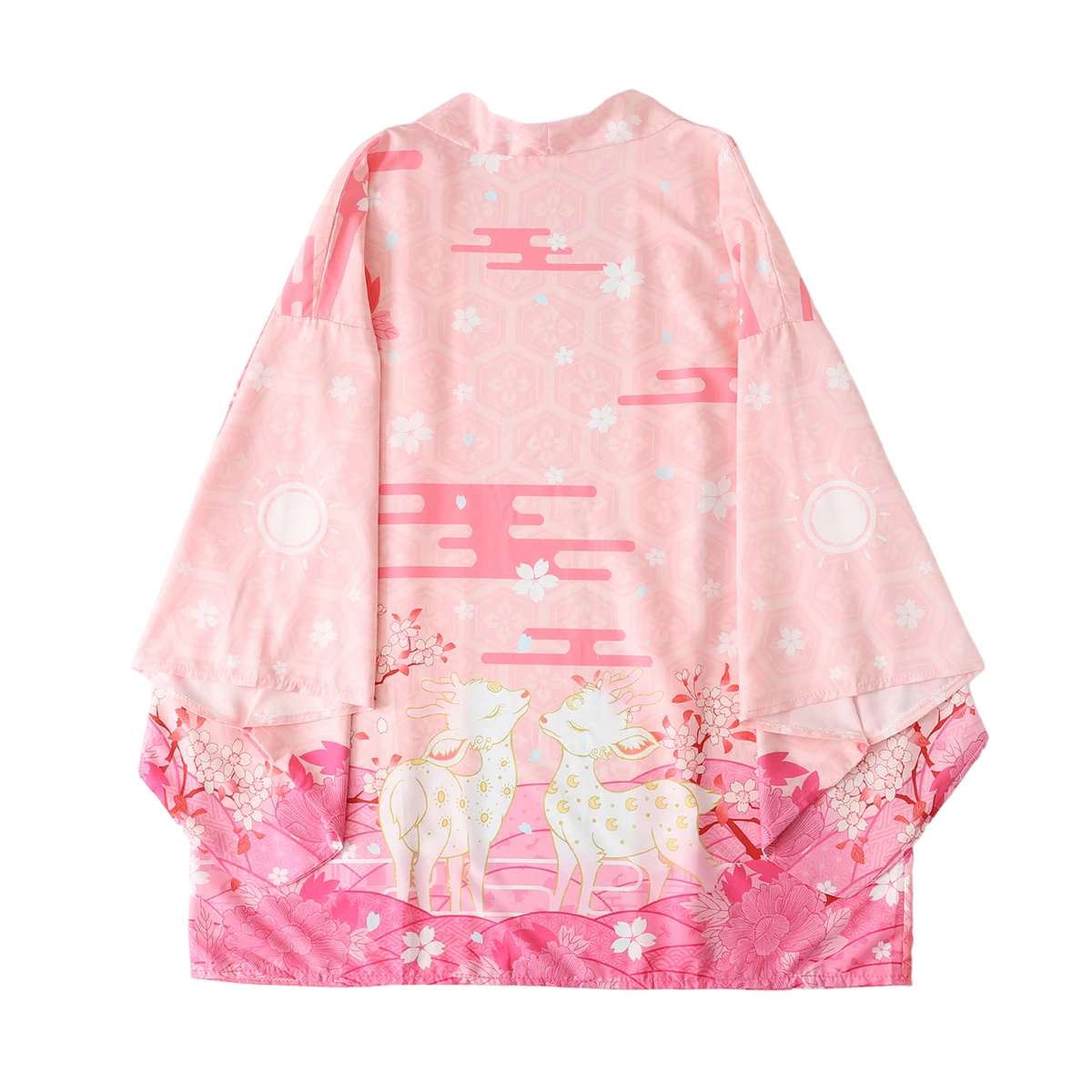 Pink Elk Yukata Top