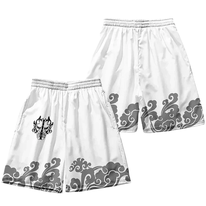 Hannya Yukata Shorts