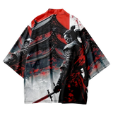 Red Samurai Yukata Top