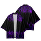 Purple Flame Yukata Top