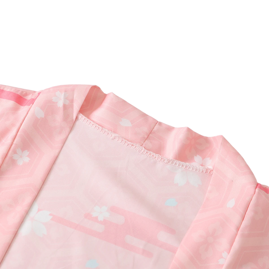 Pink Elk Yukata Top