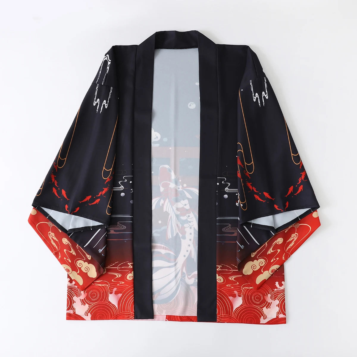 Red Carp Yukata Top