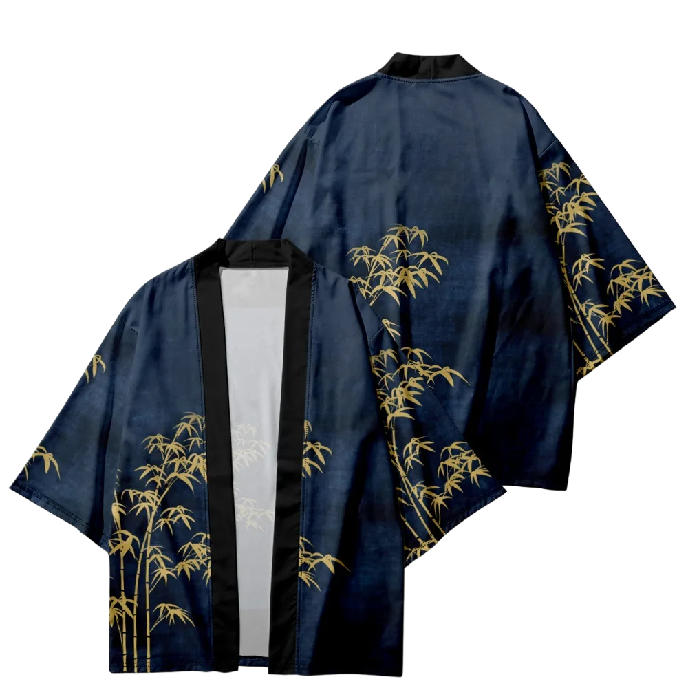 Palm Tree Yukata Top