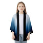 Blue Gradient Yukata Top